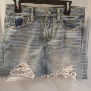 American Eagle Jean Skirt